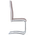 Swen Studio -  Cantilever Dining Chairs 6 pcs Brown Fabric
